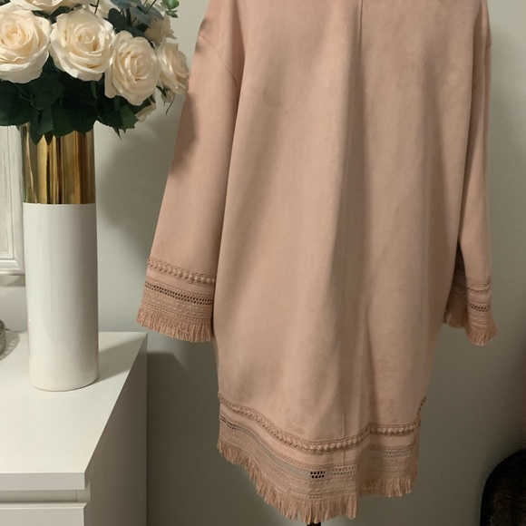 Pink suede Jacket - Picture 7 of 7